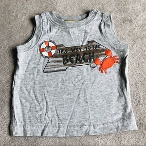 Kid’s Headquarters This way To The Beach Baby Tank